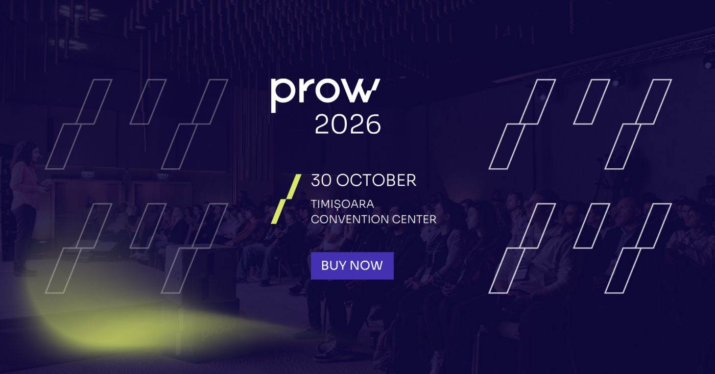 PROW Conference anunţă primii speakeri confirmaţi pentru ediţia din 30 octombrie, la Timişoara